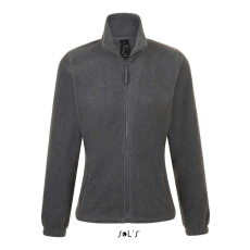 SOL'S Női kabát SOL'S SO54500 Sol'S north Women - Zipped Fleece Jacket -L, Grey Melange