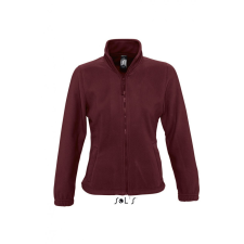 SOL&#039;S Női kabát SOL&#039;S SO54500 Sol&#039;S north Women - Zipped Fleece Jacket -M, Burgundy női dzseki, kabát