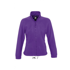 SOL'S Női kabát SOL'S SO54500 Sol'S north Women - Zipped Fleece Jacket -S, Dark Purple