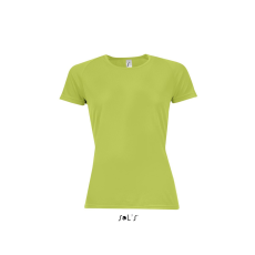 SOL'S Női raglános rövid ujjú sport póló, SOL'S SO01159, Apple Green-2XL
