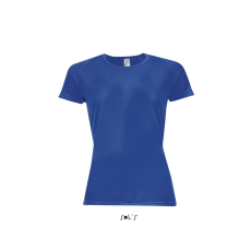 SOL'S Női raglános rövid ujjú sport póló, SOL'S SO01159, Royal Blue-M