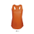 SOL'S Női ujjatlan sporthátú trikó SO00579, Burnt Orange-XS