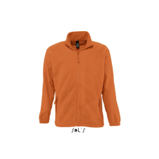 SOL'S NORTH cipzáras férfi polár pulóver SO55000, Orange-XL