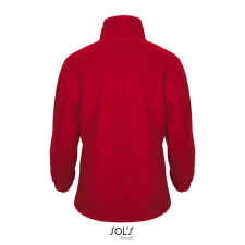 SOL&#039;S NORTH cipzáros gyerek polár pulóver SO00589, Red-12A gyerek pulóver, kardigán