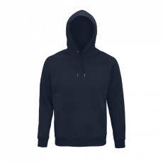 SOL'S organikus unisex kapucnis pulóver SO03568, French Navy-L