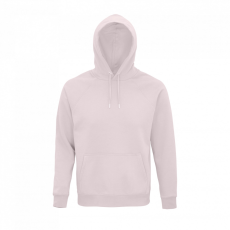 SOL'S organikus unisex kapucnis pulóver SO03568, Pale Pink-3XL