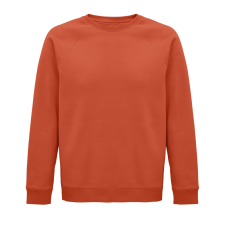 SOL&#039;S organikus unisex környakas pulóver SO03567, Burnt Orange-2XL női pulóver, kardigán