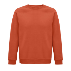 SOL'S organikus unisex környakas pulóver SO03567, Burnt Orange-XS