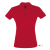 SOL'S PERFECT három gombos Női rövid ujjú galléros piké pamut póló SO11347, Red-XL