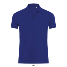 SOL'S PHOENIX férfi galléros sztreccs póló SO01708, Ultramarine-XL férfi póló