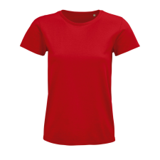 SOL&#039;S PIONEER rövid ujjú Női póló organikus pamutból SO03579, Red-M női póló