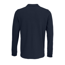 SOL'S PRIME hosszú ujjú férfi galléros póló SO03983, French Navy-3XL férfi póló