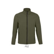 SOL&#039;S RACE férfi softshell dzseki SO01195, Army-XL férfi kabát, dzseki