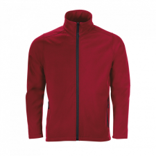 SOL'S RACE férfi softshell dzseki SO01195, Pepper Red-S férfi kabát, dzseki