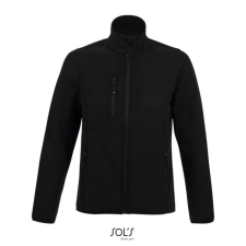 SOL&#039;S RADIAN 3 rétegű Női cipzáras softshell mellény SO03107, Black-S női mellény