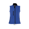SOL'S RALLYE 3 rétegű vastag Nöi softshell mellény SO46801, Royal Blue-S