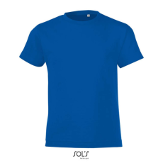 SOL'S REGENT FIT gyerek rövid ujjú kereknyakú póló SO01183, Royal Blue-4A