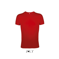 SOL'S REGENT FIT környakas testhez álló férfi póló SO00553, Red-XS