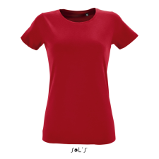 SOL&#039;S REGENT FIT kreknyakú Női rövid ujjú póló SO02758, Red-2XL női póló