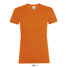 SOL&#039;S REGENT Női kereknyakú rövid ujjú pamut póló SO01825, Orange-S női póló