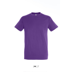 SOL'S REGENT unisex kereknyakú rövid ujjú pamut póló SO11380, Light Purple-L