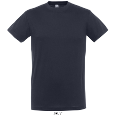 SOL'S REGENT unisex kereknyakú rövid ujjú pamut póló SO11380, Navy-XS