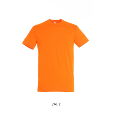 SOL'S REGENT unisex kereknyakú rövid ujjú pamut póló SO11380, Orange-3XL