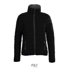 SOL'S RIDE steppelt könnyű Női bélelt dzseki SO01170, Black-M női dzseki, kabát