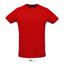 SOL'S rövid ujjú unisex sport póló SO02995, Red-XL férfi póló