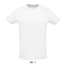 SOL'S rövid ujjú unisex sport póló SO02995, White-XL