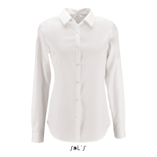 SOL'S SO02103 SOL'S BRODY WOMEN - HERRINGBONE SHIRT M munkaruha