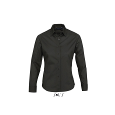 SOL'S SO17015 SOL'S EDEN - LONG SLEEVE STRETCH WOMEN'S SHIRT XS