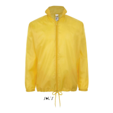 SOL&#039;S széldzseki, gallérba rejtett kapucnival SO01618, Gold-XL férfi kabát, dzseki