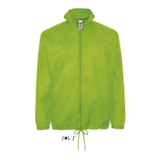 SOL&#039;S széldzseki, gallérba rejtett kapucnival SO01618, Lime-XL férfi kabát, dzseki