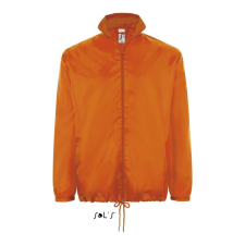 SOL&#039;S széldzseki, gallérba rejtett kapucnival SO01618, Orange-M férfi kabát, dzseki