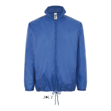 SOL&#039;S széldzseki, gallérba rejtett kapucnival SO01618, Royal Blue-S férfi kabát, dzseki