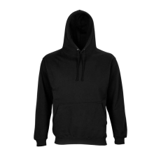 SOL'S unisex kapucnis pulóver SO03815, Black-XL
