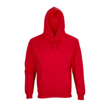 SOL'S unisex kapucnis pulóver SO03815, Bright Red-S női pulóver, kardigán