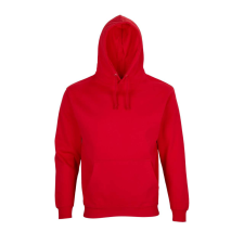 SOL&#039;S unisex kapucnis pulóver SO03815, Bright Red-S női pulóver, kardigán