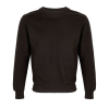 SOL'S unisex környakas pulóver SO03814, Black-XS