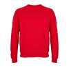 SOL'S unisex környakas pulóver SO03814, Bright Red-2XL