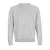 SOL'S unisex környakas pulóver SO03814, Grey Melange-S