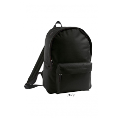 SOL'S Uniszex hátizsák SOL'S SO70100 Sol'S Rider - 600D polyester Rucksack -Egy méret, Black