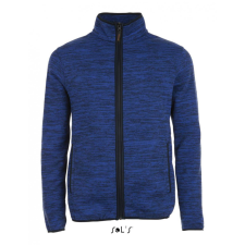 SOL&#039;S Uniszex kabát SOL&#039;S SO01652 Sol&#039;S Turbo - Knitted Fleece Jacket -M, Bugatti Blue/Navy Pro női dzseki, kabát