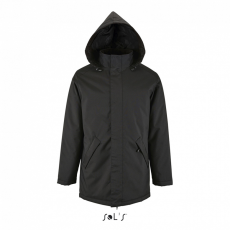 SOL'S Uniszex kabát SOL'S SO02109 Sol'S Robyn - Jacket With padded Lining -S, Black