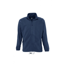 SOL'S Uniszex kabát SOL'S SO55000 Sol'S north Men - Zipped Fleece Jacket -2XL, Navy