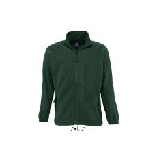 SOL'S Uniszex kabát SOL'S SO55000 Sol'S north Men - Zipped Fleece Jacket -3XL, Fir Green