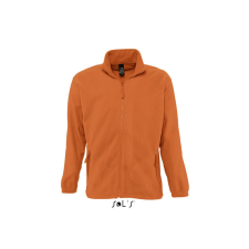 SOL&#039;S Uniszex kabát SOL&#039;S SO55000 Sol&#039;S north Men - Zipped Fleece Jacket -4XL, Orange női dzseki, kabát