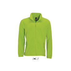 SOL'S Uniszex kabát SOL'S SO55000 Sol'S north Men - Zipped Fleece Jacket -XL, Lime