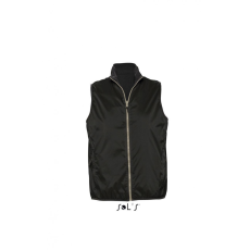 SOL'S Uniszex mellény SOL'S SO44001 Sol'S Winner - Contrasted Reversible Bodywarmer -XL, Black